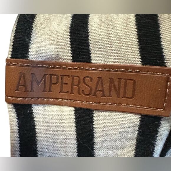 Ampersand Womens Accent Pullover Crew Neck Sweatshirt - Midnight Floral. Size S - Picture 6 of 8